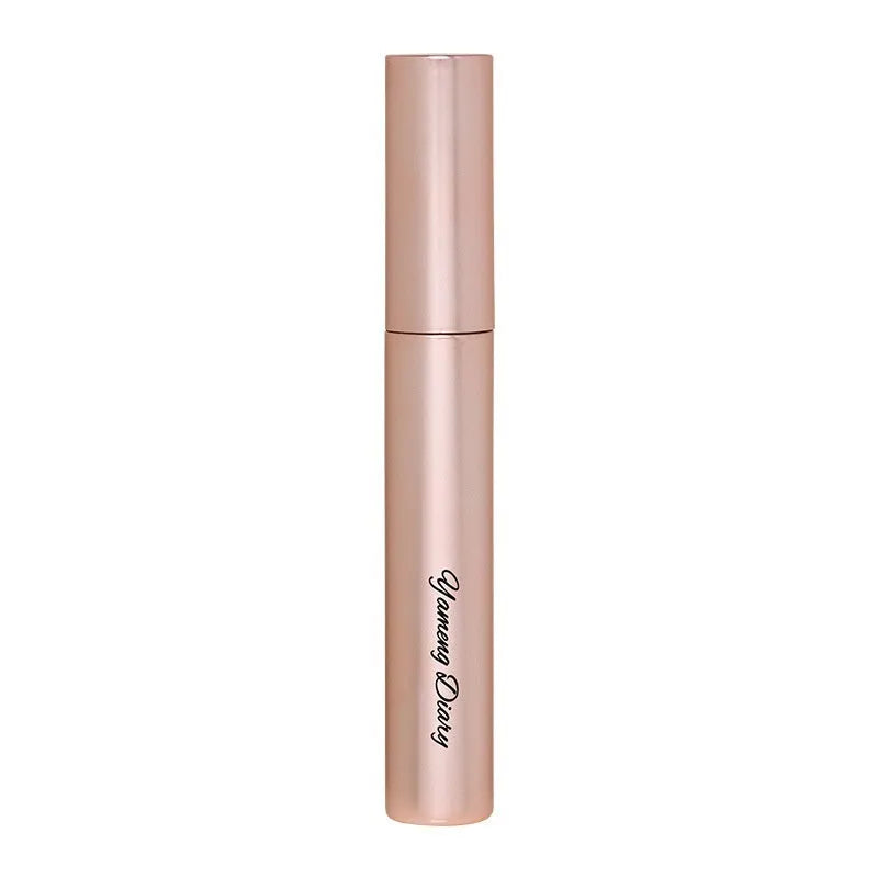 Long curling mascara tube showing black and brown colour options