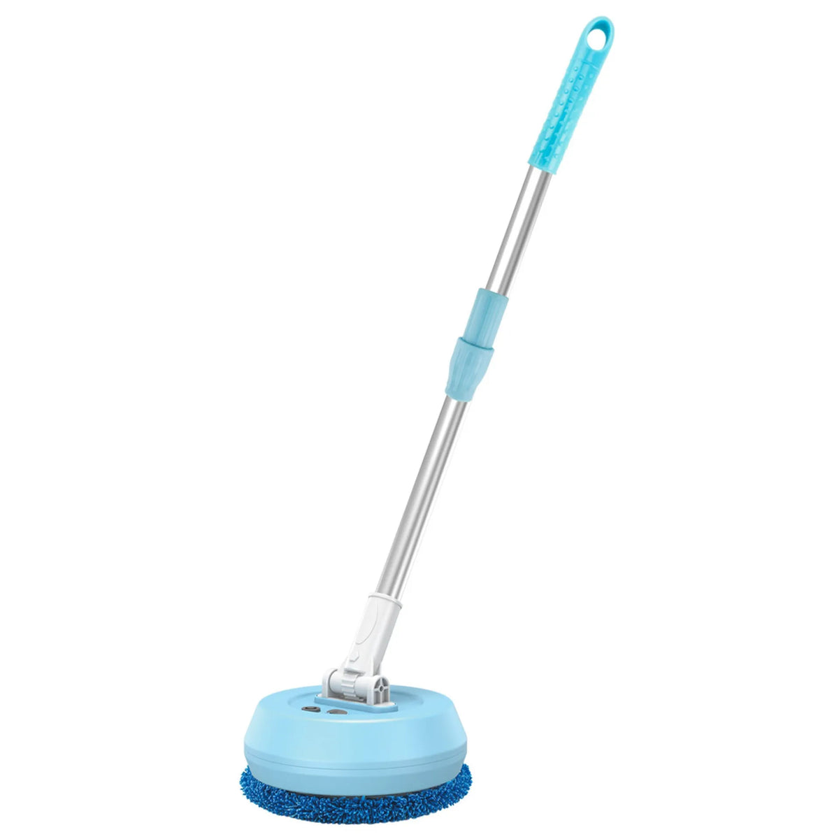 Wireless electric window cleaning robot for ceiling and inner and outer windows, plastic body, blue and white options