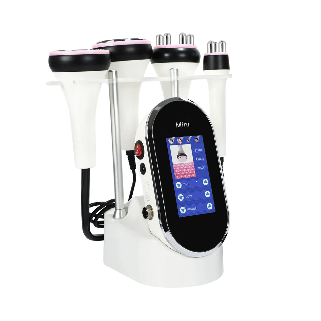 4-in-1 40K ultrasonic cavitation machine in CS-120 colour for facial and body care with 10 gears