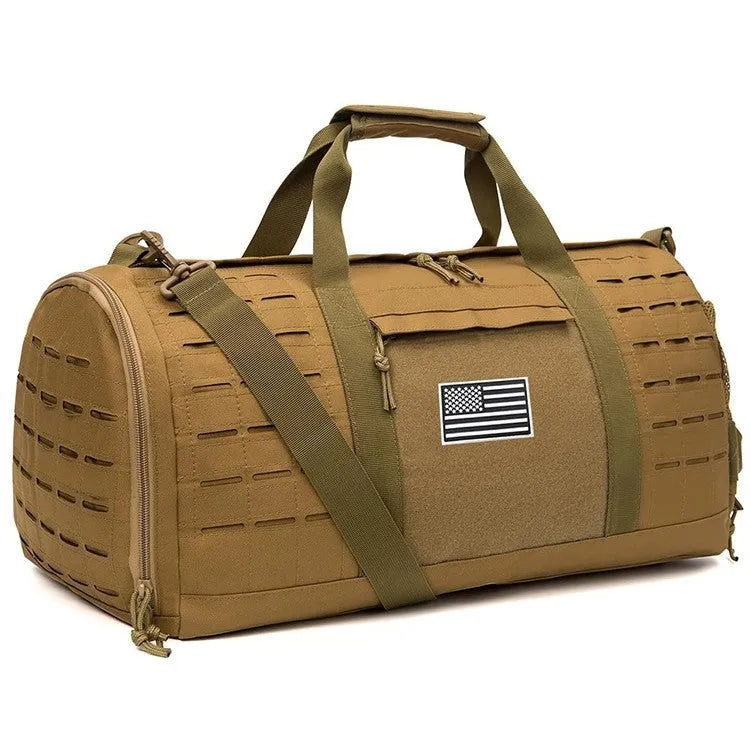 Men's waterproof Oxford cloth sports fitness travel handbag with air pillow belt 56x26x25cm
