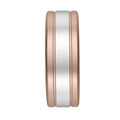 Smart ring in gold finish with health monitoring features including heart rate and step counting