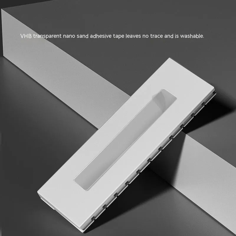 Black and white piano-shaped plastic parking sign measuring 148mm × 150mm × 48mm for temporary vehicle spaces
