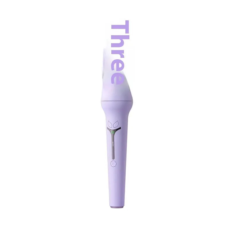 32mm automatic hair curler with anion technology in light purple colour with styling clips
