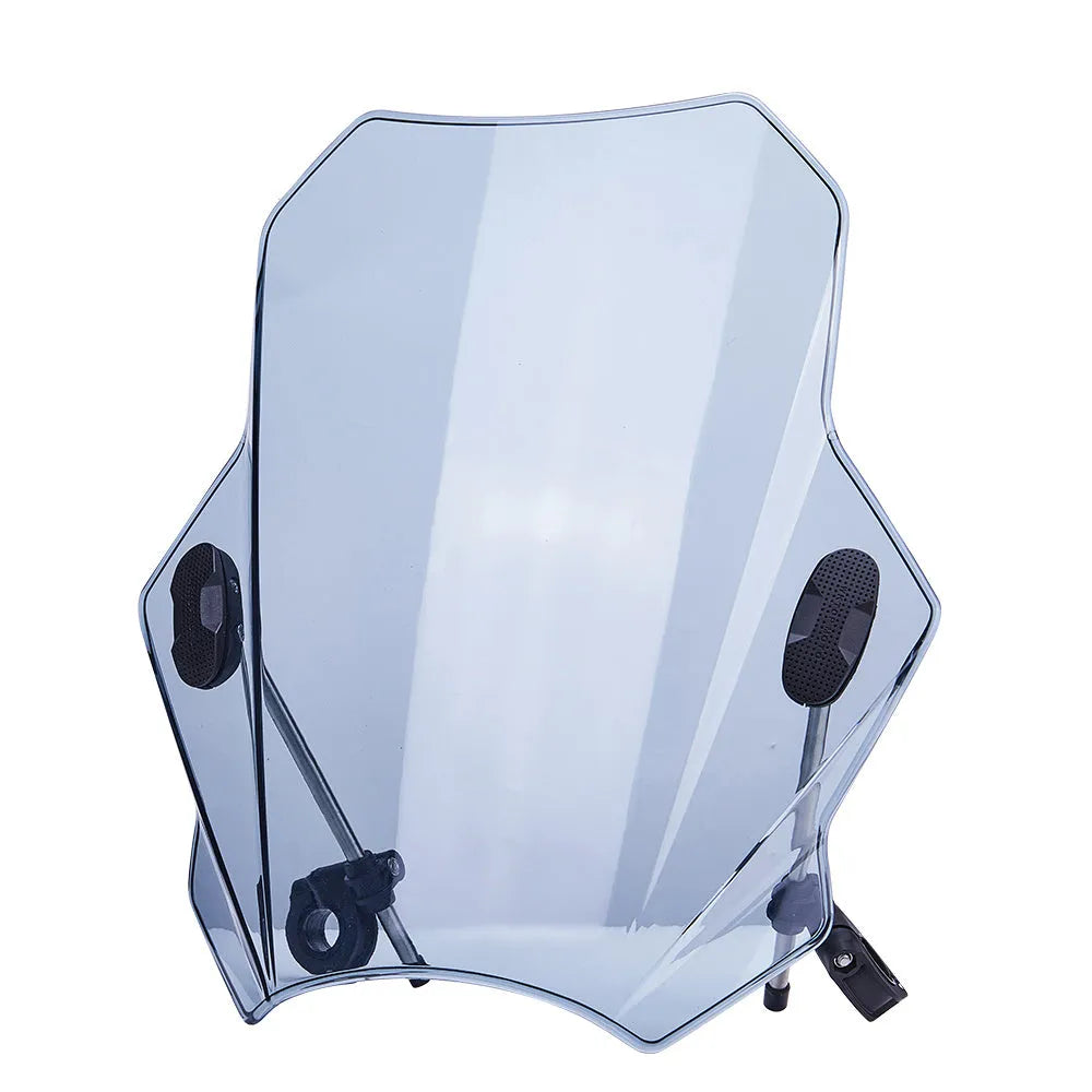 General street car diversion windshield motorcycle windshield glass 40x40x10 cm black