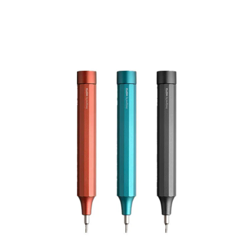 24-in-1 aluminium screwdriver set with magnetic bit storage for mobile phone and computer repairs