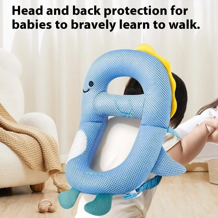 Cartoon dinosaur anti-collision pillow for toddler head protection