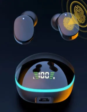 G9S Bluetooth headset in-ear with cool breathing light and frosted sub-UV finish