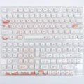 Dessert cat cartoon mechanical keyboard key cap set with sublimation printing and colourful design