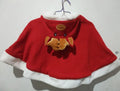 Reindeer poncho Christmas cloak in soft material, suitable for heights 80cm to 160cm