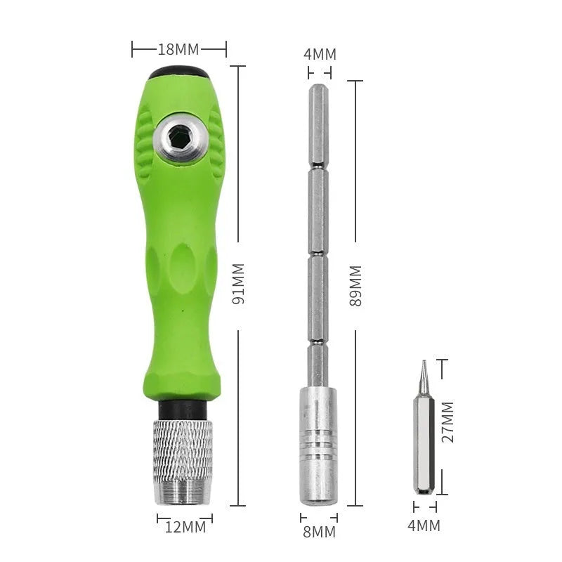 32-in-1 precision screwdriver set for mobile phone and electronics repair tools