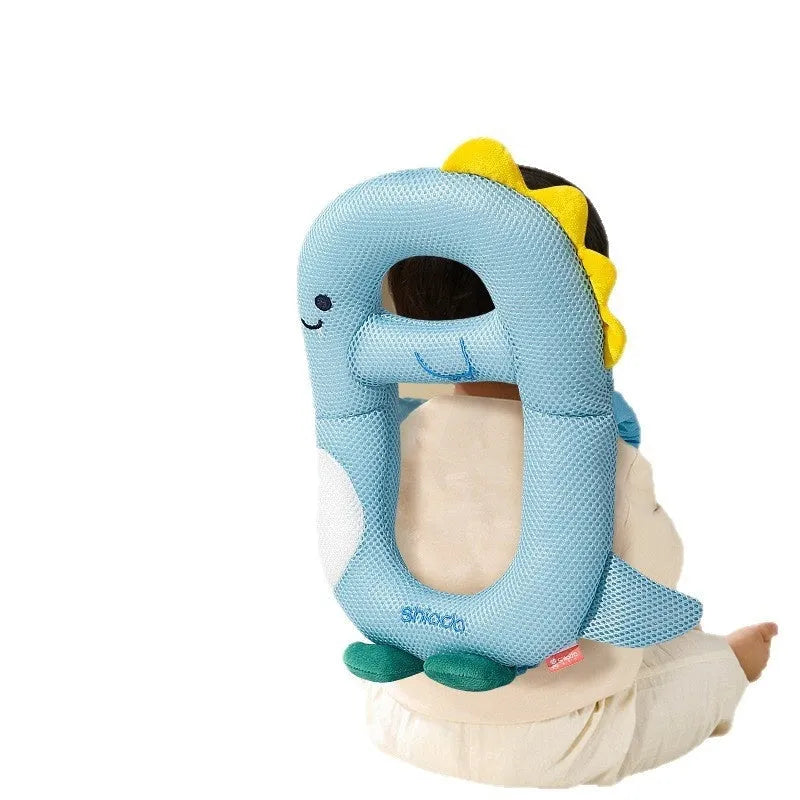Cartoon dinosaur anti-collision pillow for toddler head protection