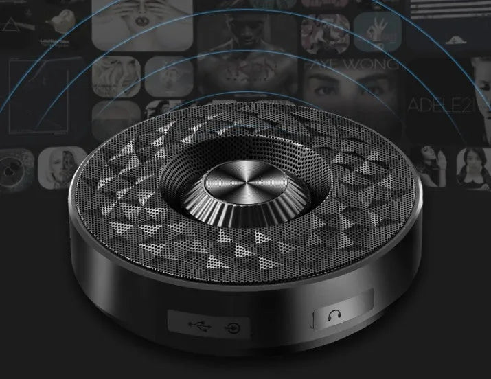 Mini Bluetooth sound box wireless speaker in black orange or silvery white