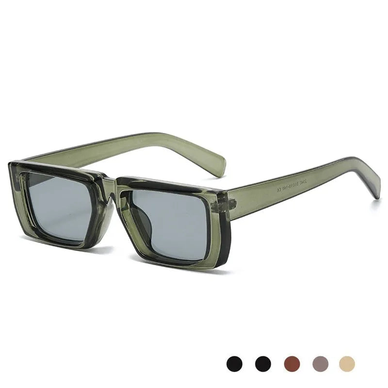 Y2K style special-shaped sunglasses with UV400 protection in multiple colour options