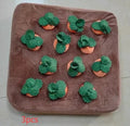 Orange carrot plush toy snuffle mat for dogs and cats with PP cotton filling, 35cm by 35cm, non-slip base