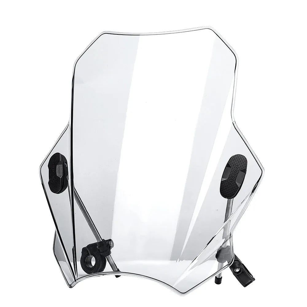 General street car diversion windshield motorcycle windshield glass 40x40x10 cm black