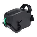 Black plastic trailer rope for connecting child trailers to mountain bikes