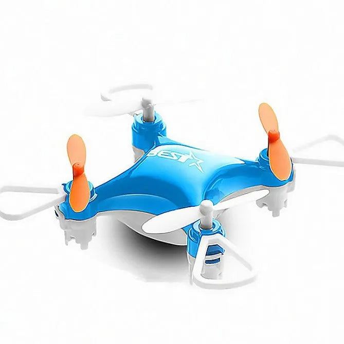 Home Portable Puzzle Mini Quadcopter Drone Toy in black with barometric altitude hold