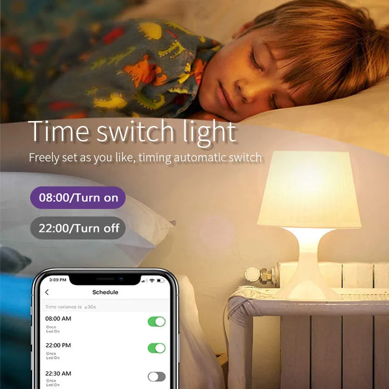 5W GU10 smart LED spotlight with RGBCCT colour changing and WiFi voice control in compact design