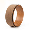 Yoga wheel made from ABS and TPE in a 13x32.5 cm size for back bending