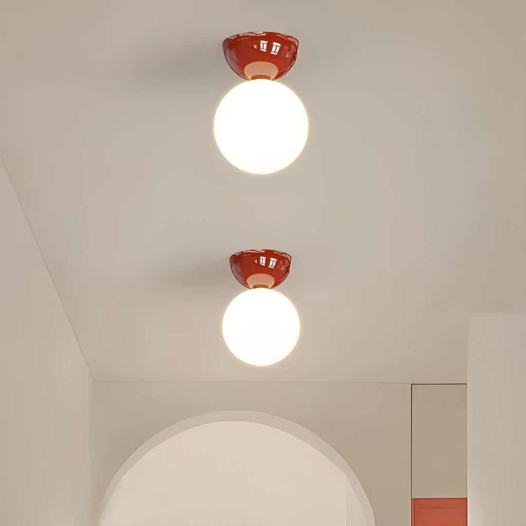 Wall lamp with tricolour light setting in modern simplicity style for hallway or bedroom