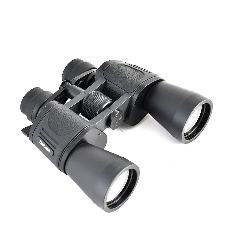 High power binoculars with continuous zoom 20-120x100 magnification and double barrel construction