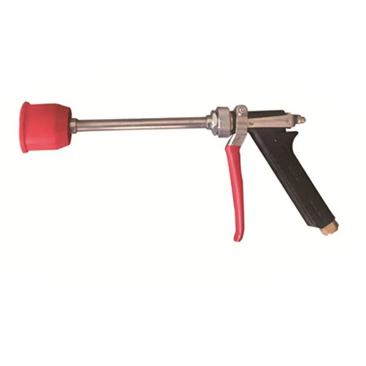 Adjustable high-pressure agricultural spray gun in submachine gun style