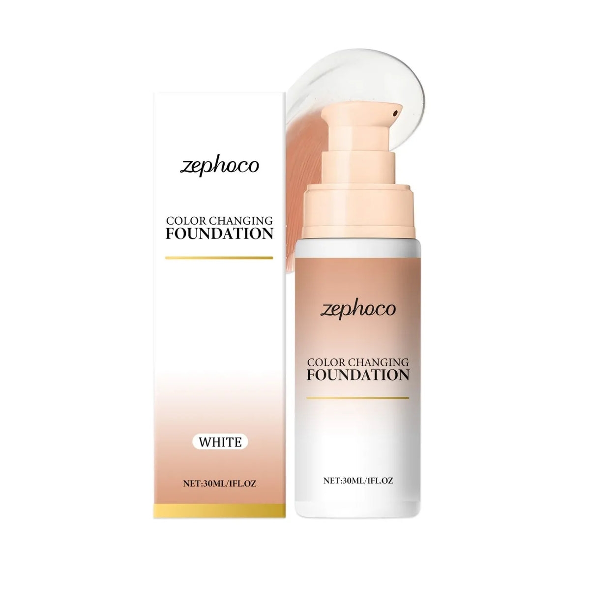 Warm Concealer Foundation Cream colour corrector in four shades Green Pink Purple White with ingredients including aloe and hyaluronic acid