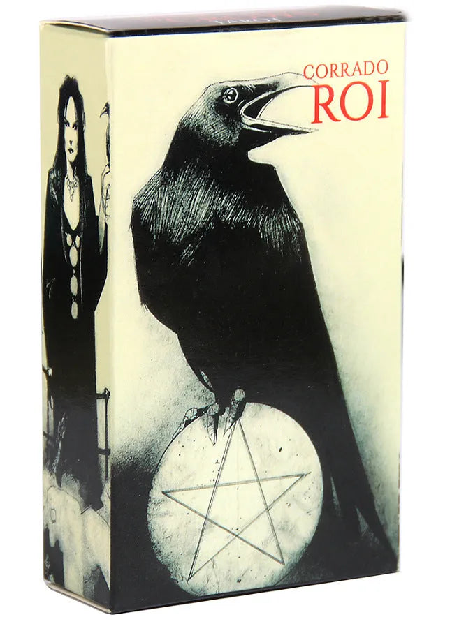 English tarot oracle card prism card deck with coated paper, narrow 10.3cm by 6cm cards