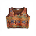 Men's casual printed t-shirt with round neck and short sleeves in loose fit pullover style