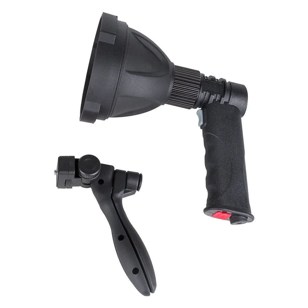 L2 strong light long-range bracket type flashlight black with tripod and USB cable
