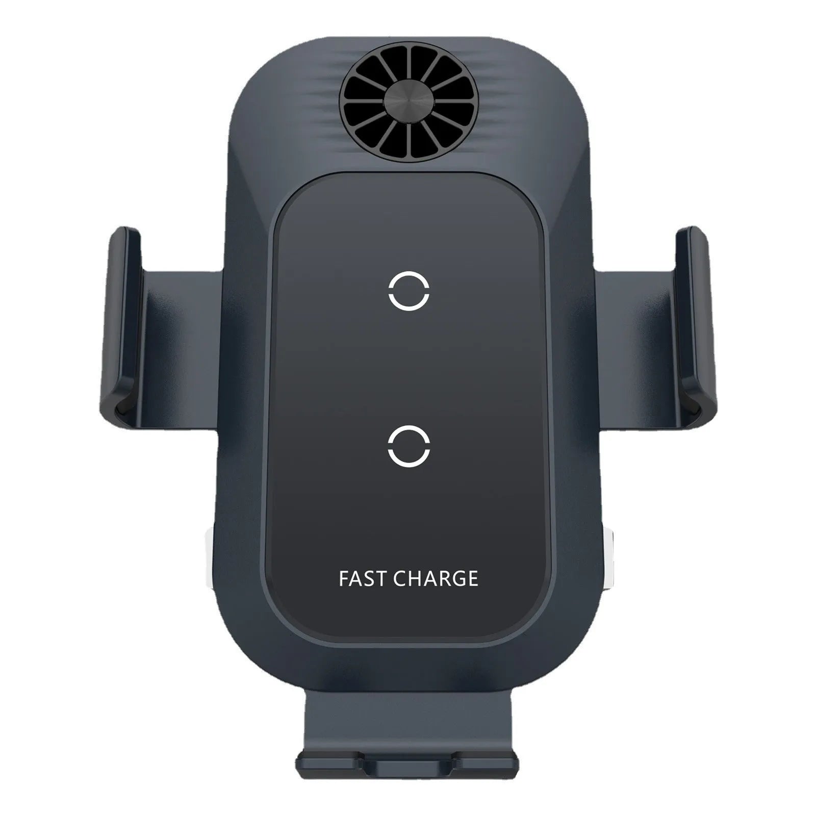 C35 colour car wireless charger phone holder with electric clamping and suction cup air vent mount