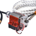 E3DV6 J Head remote extrusion head kit with hardened steel or copper-plated nozzle and all-metal or Teflon throat for 3D printers