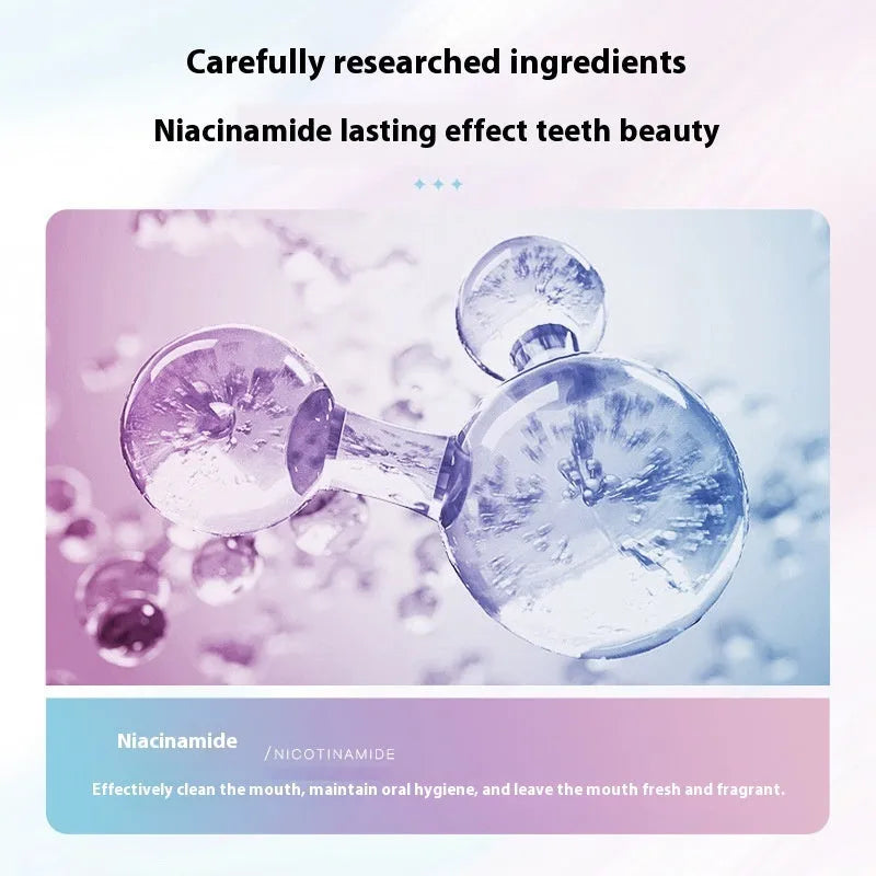 Diouni nicotinamide dazzling white toothpaste 100g tube for adult oral care
