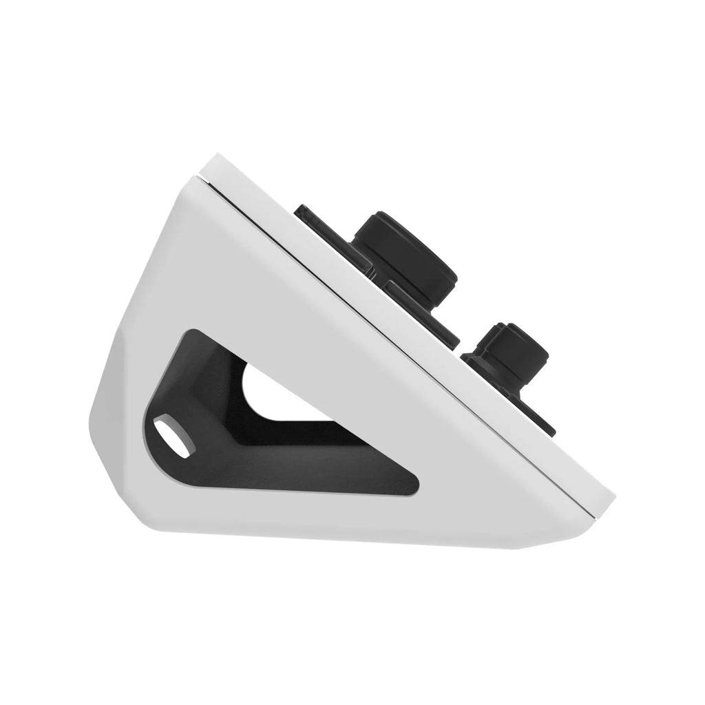Visual Keyboard N3 silicone USB keypad in black and white with 2m cable and mounting bracket