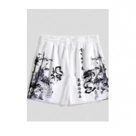 Men's loose fit acetate summer shorts available in multiple colours and sizes from S to 6XL