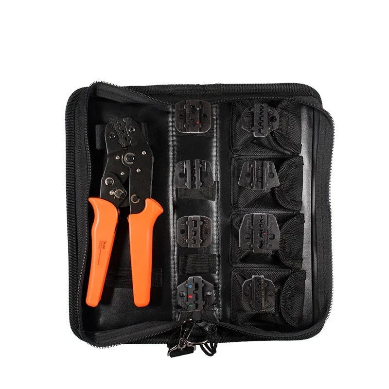 SN-48B portable multi-wrench jaw terminal crimping pliers combination set with high carbon steel construction
