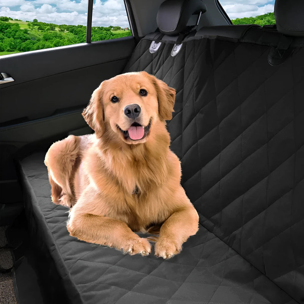 Black cloth car rear seat load pad water and dirt resistant for Volkswagen currency