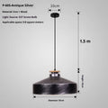 Nordic retro macaron pendant light with 35cm shade, shown in one of ten colours for bedroom or study ceiling use.