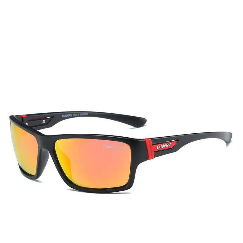 Sports polarized sunglasses for men in colour NO1 with resin lenses and sporty frame