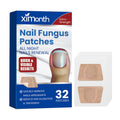 Box of 32 nail repair adhesive bandages for cuticle care, each patch 6.1 cm by 3.5 cm