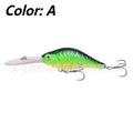 Little Fat Man deep diving long tongue board mino fishing lure, 10.5cm length