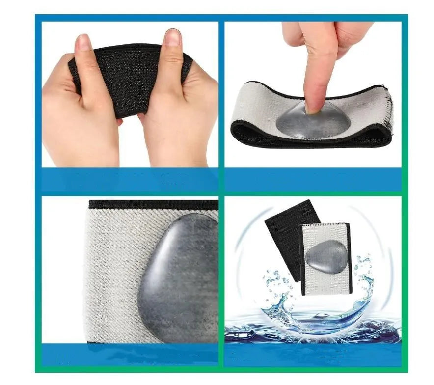 Elastic foot bandage cover with arch support in heart style and ordinary style colours