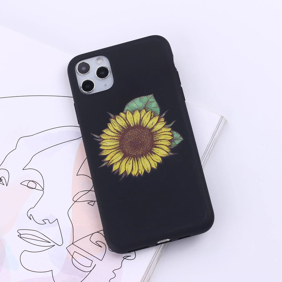 Apple iPhone mobile phone case in various colours showing TPU flexible construction