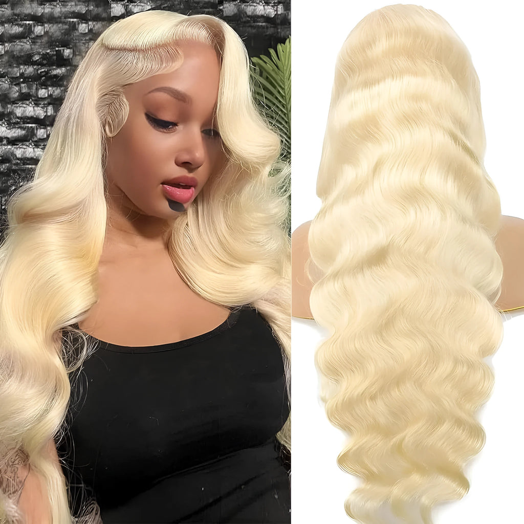 Women's front lace synthetic wig in M1 539 613 colour with medium-long curly style