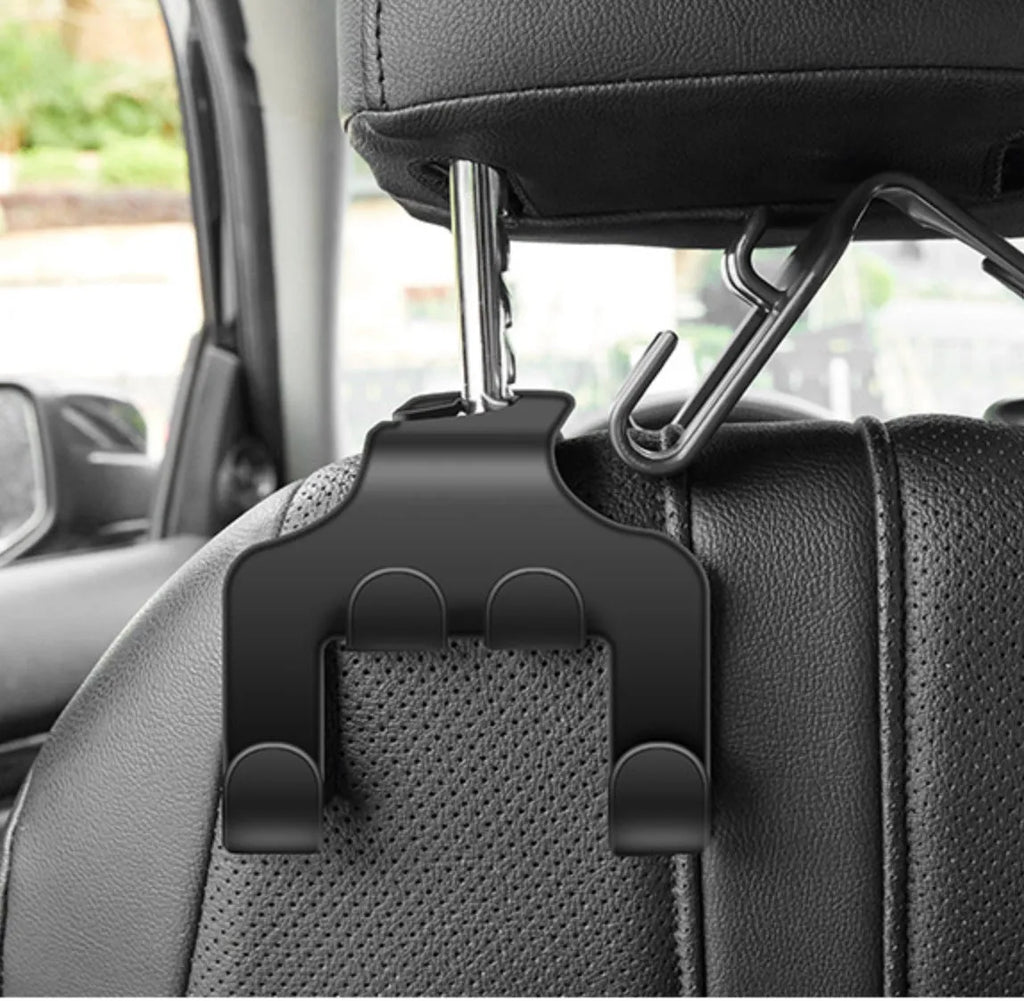 Car multifunction mobile phone holder hook made from ABS material, set of two pieces