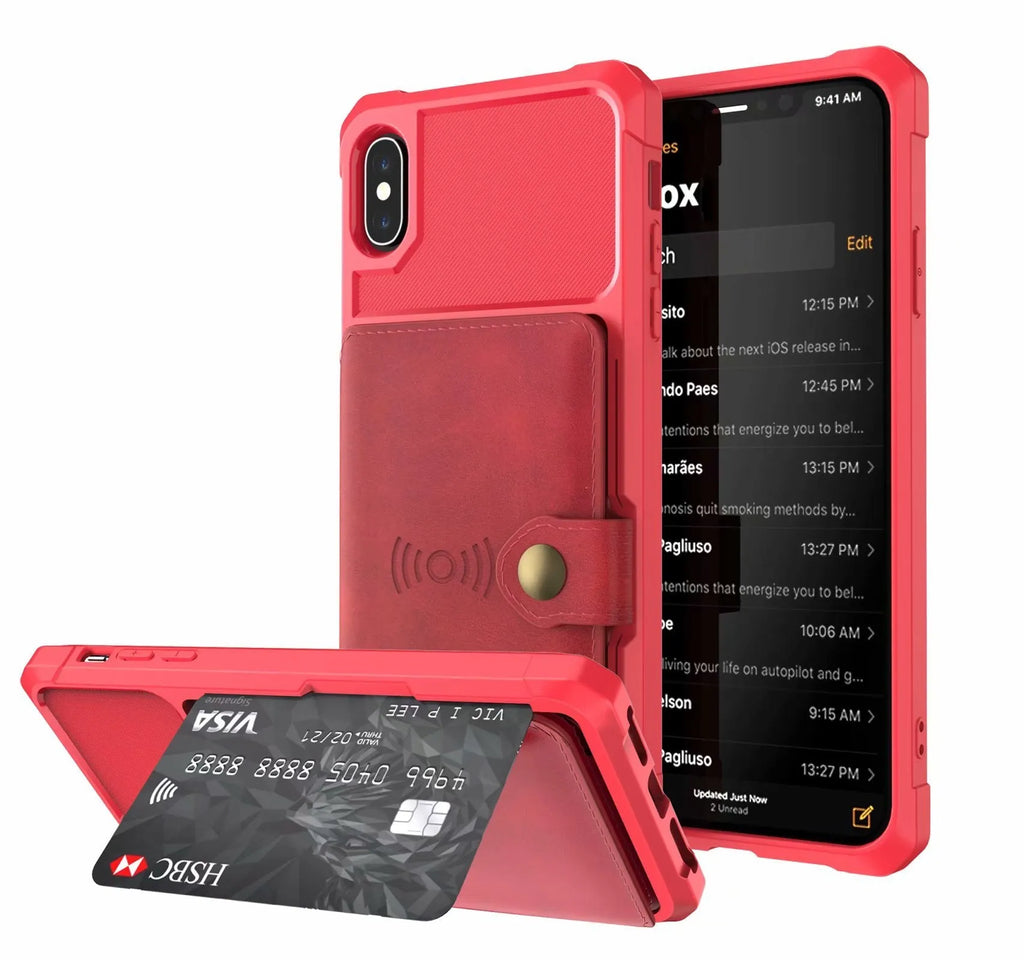 Geometric pattern PU mobile phone case in multiple colours for iPhone and Samsung models