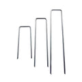 Galvanised steel ground nail 4x15cm for fixing lawn and grass cloth in landscaping