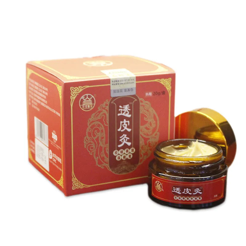 20g jar of Bestlife herb skin-penetrating moxibustion analgesic ointment with translucent paste