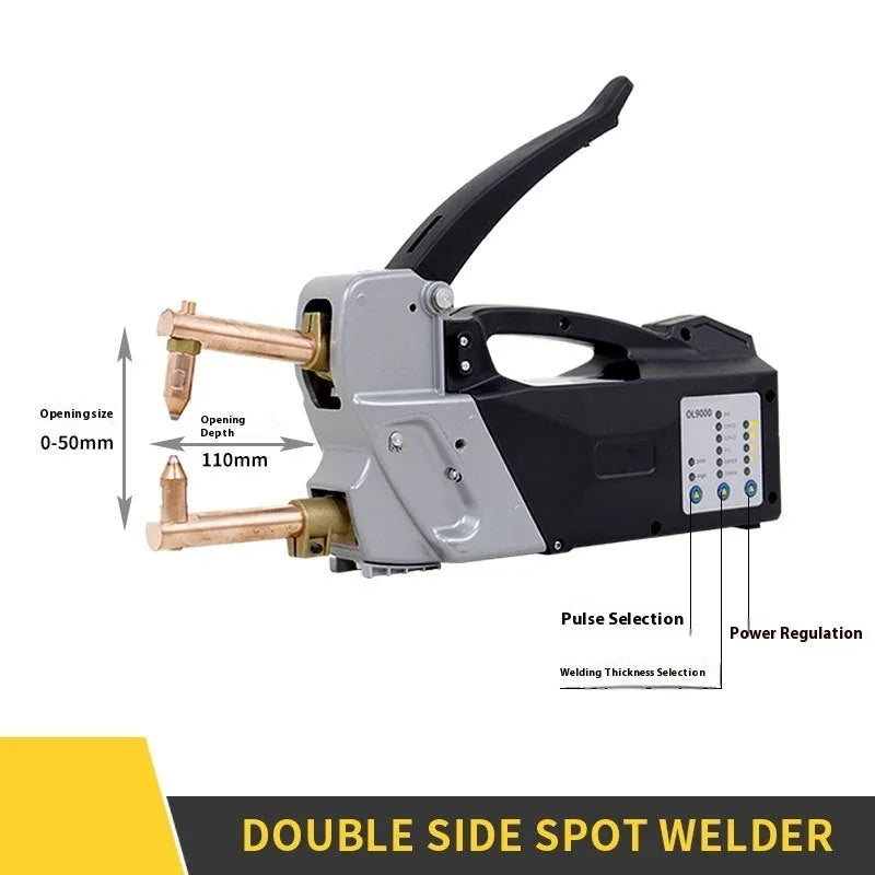 OL8000 double-sided spot welder with manual control and six welding heads for butt welding