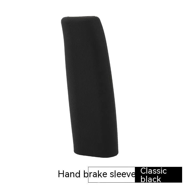 Universal silicone handbrake sleeve cover in assorted colours for car interior